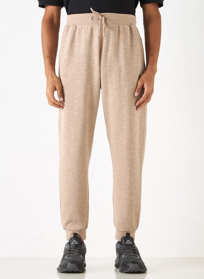 كابا بنطلون رياضي بتطريز شعار ورباط إغلاق وجيوب من كابا - Image 1