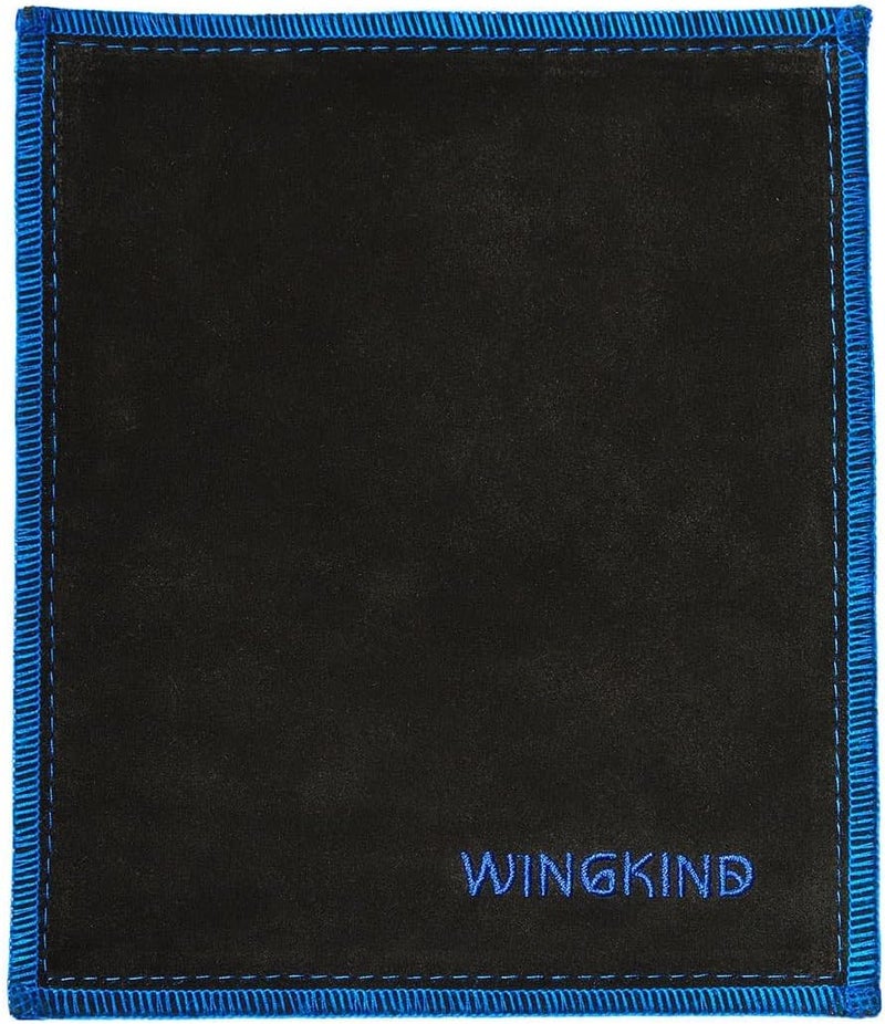 WINGKIND Bowling Shammy Bowling Ball Leather Towel (Black) - Image 1