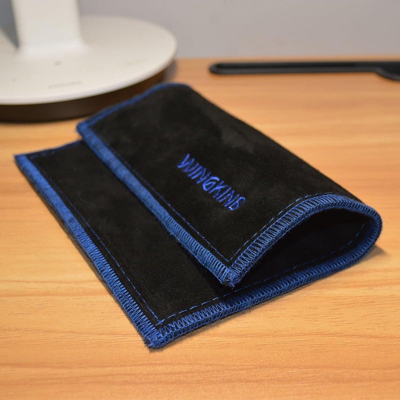 WINGKIND Bowling Shammy Bowling Ball Leather Towel (Black) - Image 5