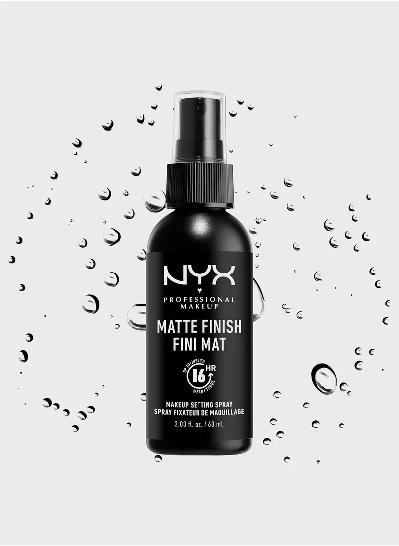 NYX PROFESSIONAL MAKEUP Make Up Setting Spray - Matte Finish/Long Lasting