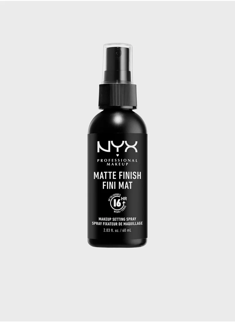 NYX PROFESSIONAL MAKEUP Make Up Setting Spray - Matte Finish/Long Lasting