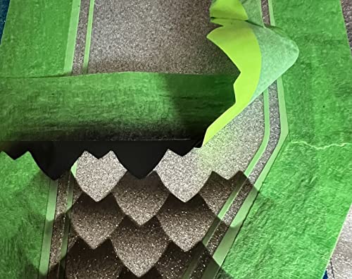 LiME LiNE Dragon Scales Airbrush Stencil for Custom Paint - Image 4