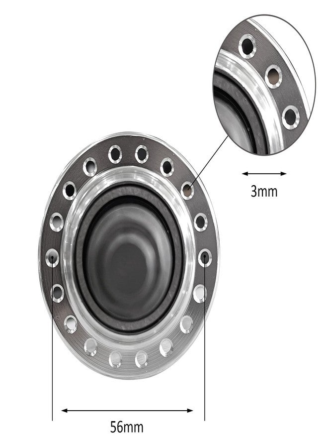 DONSP1986 Bike Wheel Part Bicycle hub, Bike Hub 36 Hole, Quick Release,Alum,One Pair,100mm x135mm Front Width and Rear Width - Image 4