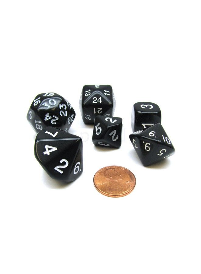 Koplow Games Black Special Who Knew 6 Dice Set  - Image 1