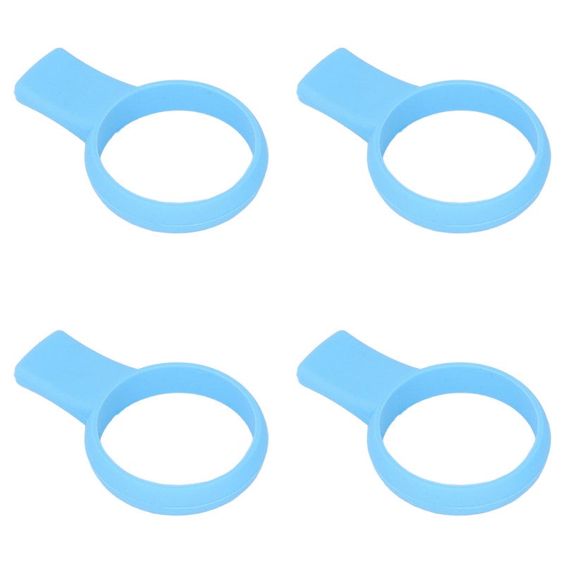 POWERTI Tennis Grip Trainer: Blue Silicone Light Weight - Non Slip Universal Fit Racket Grip Trainer for Outdoor Tennis Competitions & Players - Image 5