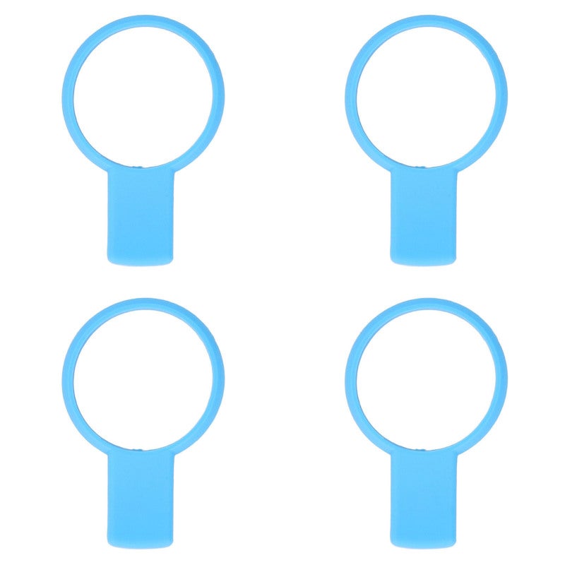 POWERTI Tennis Grip Trainer: Blue Silicone Light Weight - Non Slip Universal Fit Racket Grip Trainer for Outdoor Tennis Competitions & Players - Image 1