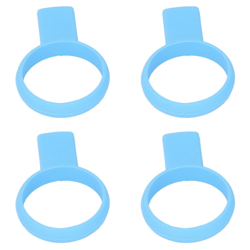 POWERTI Tennis Grip Trainer: Blue Silicone Light Weight - Non Slip Universal Fit Racket Grip Trainer for Outdoor Tennis Competitions & Players - Image 4