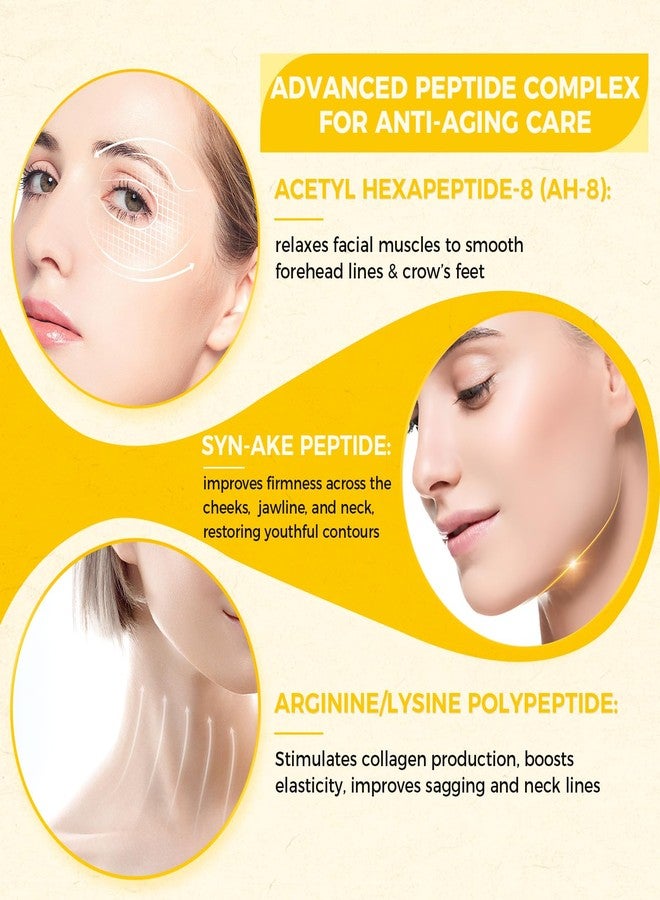 OUKEYA Collagen Neck Creams for Tightening and Firming, Face Moisturizer, Hydrating Anti-Aging Face Moisturizer for Firming Sagging Skin, Smoothing Fine Lines on Neck & Décolletage & Face - Image 3