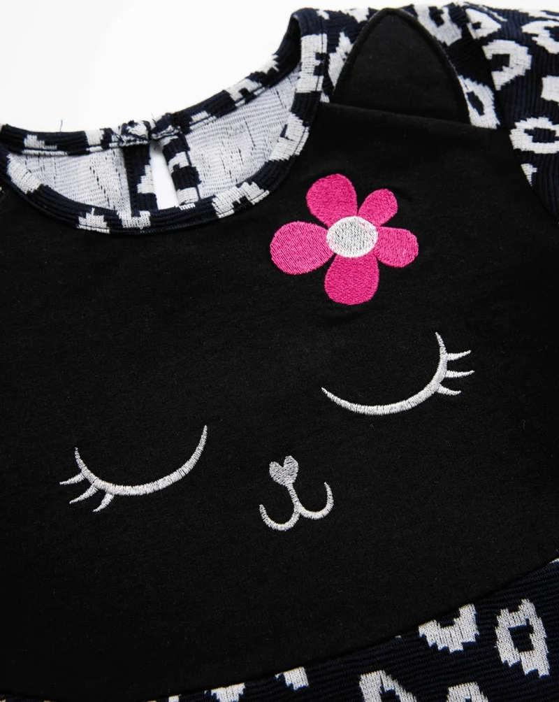 Denokids Printed Bodice Dress