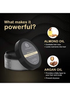 The Man Company Brawn Extra Stronghold Hair Styling Pomade Wax for Men | Stylish Matte Finish with Volume | Non Sticky - 50gm  - Image 3