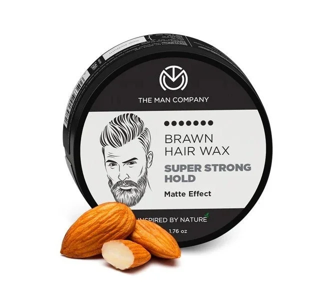 The Man Company  Extra Stronghold Hair Styling Pomade Wax for Men | Best Price UAE