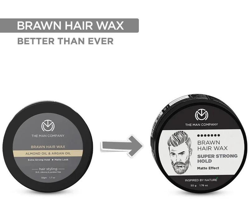 The Man Company  Extra Stronghold Hair Styling Pomade Wax for Men | Best Price UAE