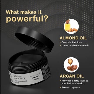 Extra Stronghold Hair Styling Pomade Wax - view 2