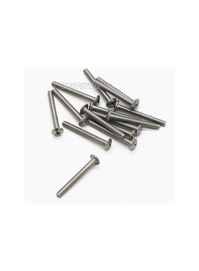 WEICHUAN 20PCS Round Unfinished Wood Cabinet Furniture Drawer Knobs Pulls Handles (Diameter: 3.6cm Height: 3cm) - Image 3