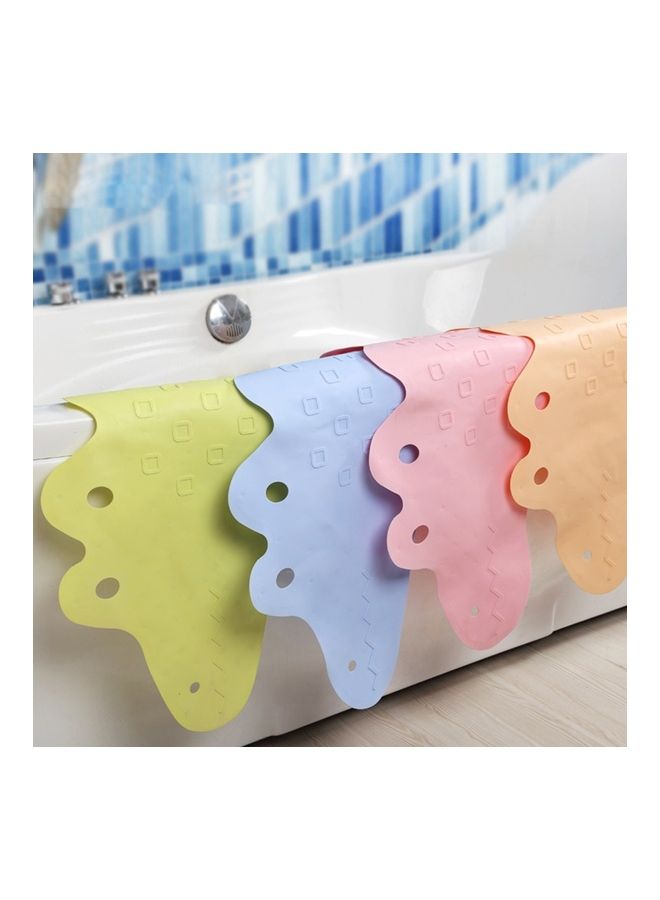 NIBEMINENT Bathroom Toilet Mat Bathtub Non-Slip Environmental Children Bath Blue 30x3x30cm - Image 5