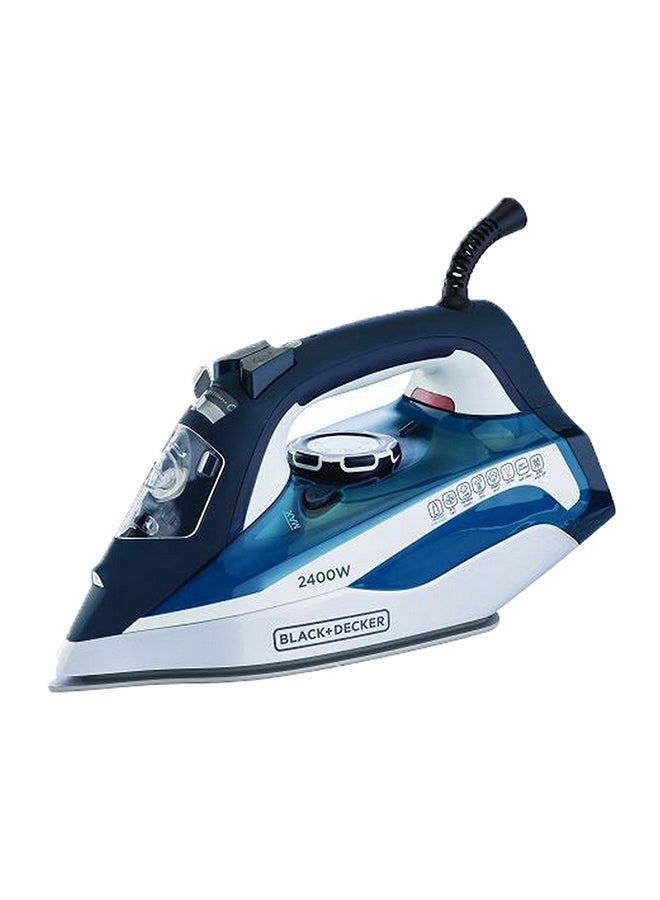 Steam Iron 2400 Watt 2400 W X2150B5 White/Blue