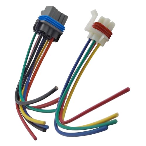 Casalytics 4L60E 4L80E 65E Neutral Safety Switch, Pigtails Switch Connectors 7 & 4 Wire - Compatible for GM 1995 to 2004 4-Speed Automatic Transmission, Replace 15305920, 88862288, 15305887 - Image 5