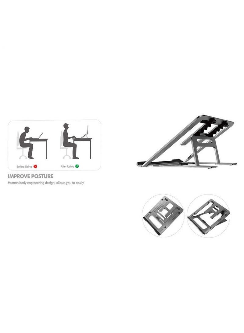 جو-ديز GD-HD888 حامل كمبيوتر محمول قابل للطي - Image 3