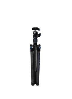 sirui SIRUI Carbon Fiber Tripod with B-00K Panoramic Ball Head, 59.8” Compact Lightweight Travel Tripod AT-125, Quick Release Reverse Folding Legs, Reversible Center Column, Max Load 22lbs - Traveler X-I  - Image 4