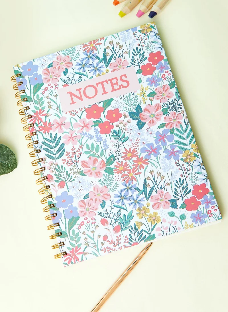 AURORA A4 Floral Notebook