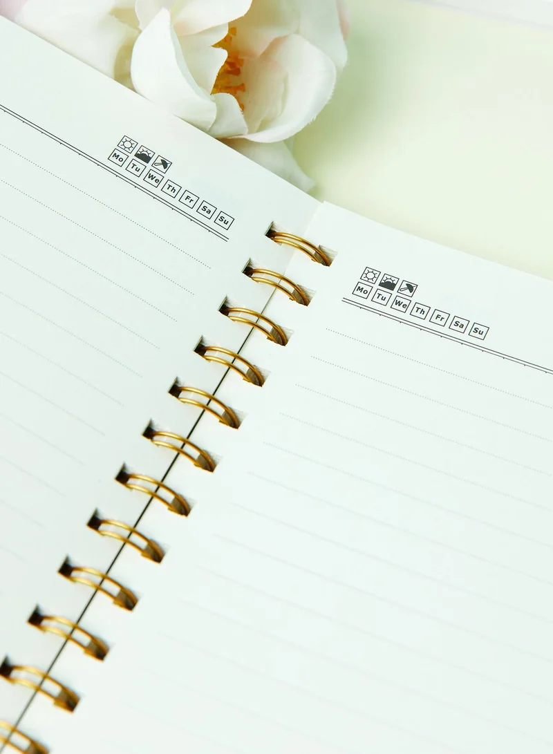 AURORA A4 Floral Notebook