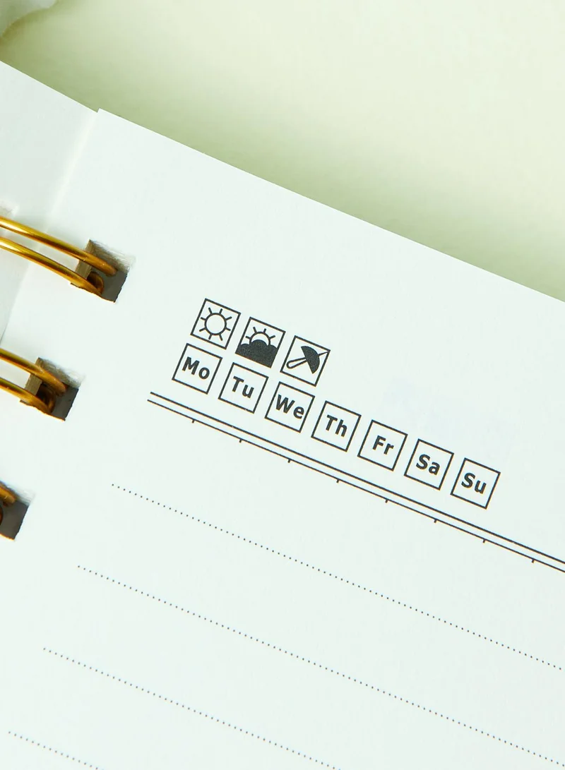 AURORA A4 Floral Notebook