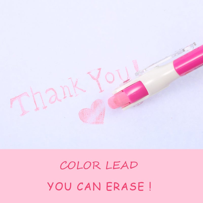 JOVITEC Color Pencil Lead Refills 0.7 mm Mechanical Lead Pencil Refills for Home Offices, 0.7 mm Hb, 6 Color Set(180) - Image 3