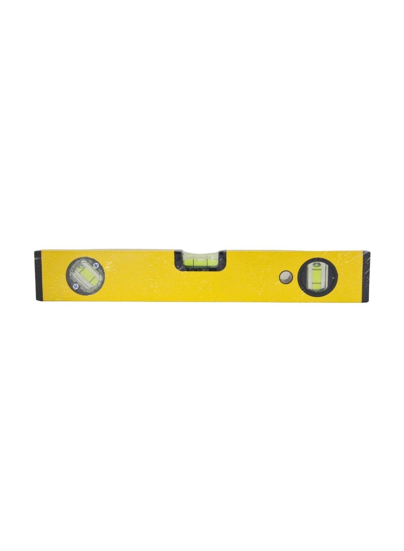 NOVEX Aluminum Alloy Spirit Level with Magnet – 180° Horizontal, 90° Vertical, 45° Acute – 30cm, High-accuracy NOVEX spirit level with 3-angle measurement – perfect for carpentry, construction, tile laying, and interior decoration. - Image 2