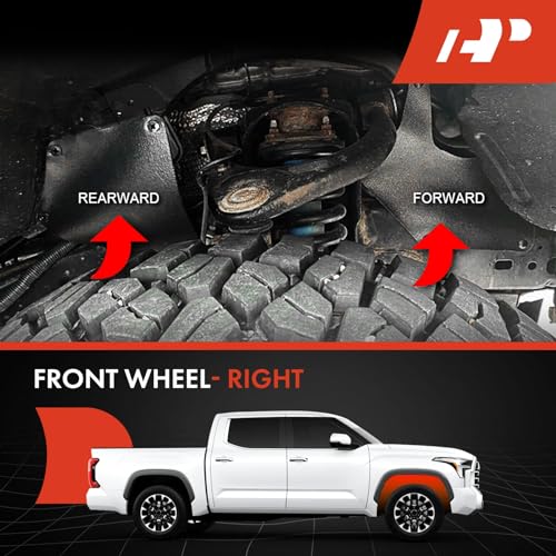 A-Premium Splash Guards Fender Liner Shields Compatible with Toyota Tundra Sequoia 2007-2020 Front and Rear 4-PC Set - Image 5