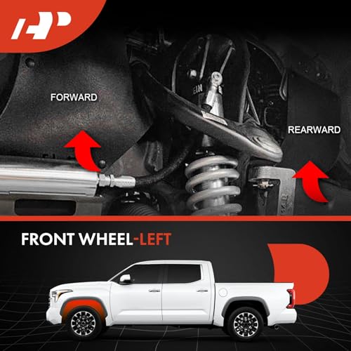 A-Premium Splash Guards Fender Liner Shields Compatible with Toyota Tundra Sequoia 2007-2020 Front and Rear 4-PC Set - Image 4