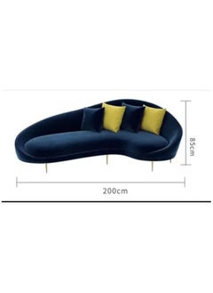 Poppins Home Poppins HOME Modern Designs Home Furniture Set Green 3 Seat Pu leather Fabric Velvet Sectional Living Room Couch Sofa (Grey)  - Image 2