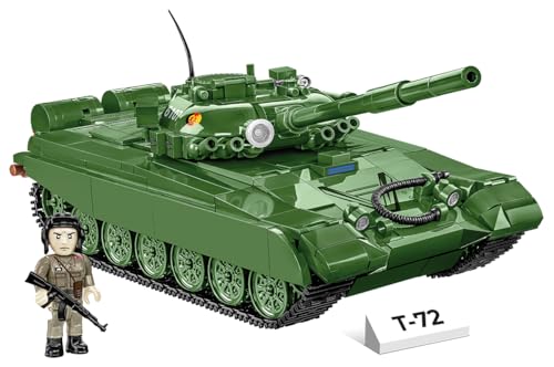 COBI Armed Forces T72 East GermanySoviet Tank Building Set 680 Pieces - Image 1