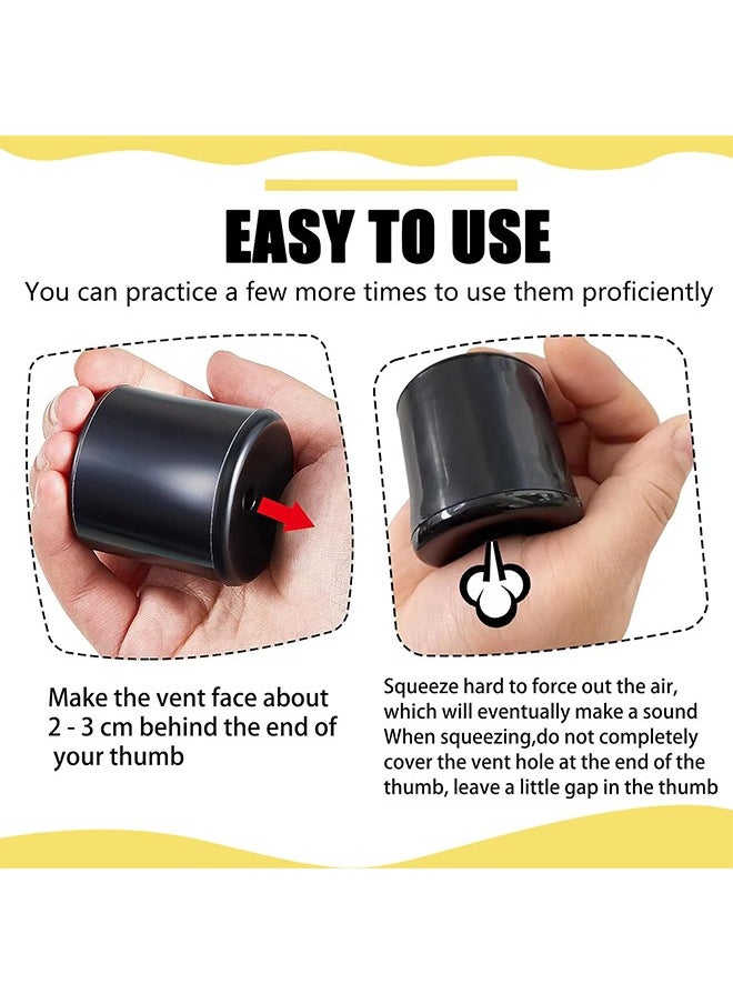 Urit Prank Toy, Fart Noise Maker, for Kids Adult Gags Practical Joke Party Gift Breaking Toy (Black)  - Image 3
