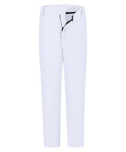 Visaccy White Suit for Boys Graduation Suits for Kids Outfit Communion Dresses Size 7 - Image 4