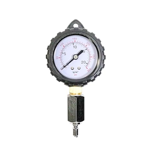 Scuba Choice 2" Intermediate Pressure Checker Gauge - 300 PSI, Diving Tester, Rubber-Protected Dial for Regulator Maintenance, Portable Lightweight Tool for Gear Safety - Image 3