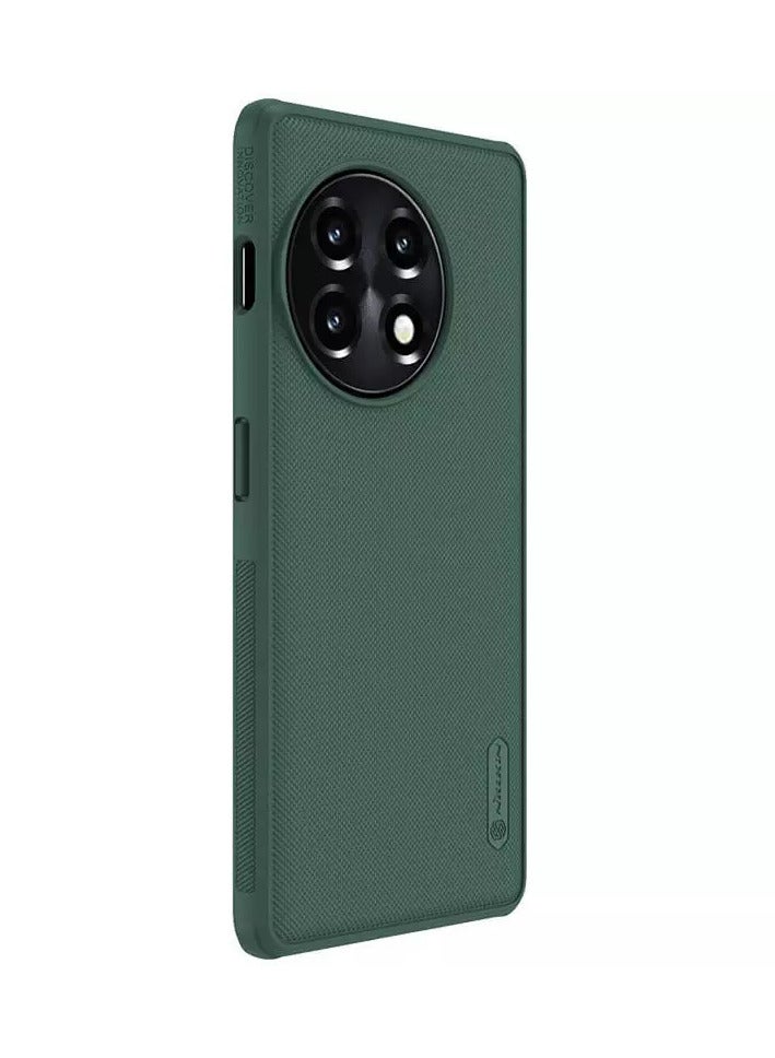 جراب حماية مطفي Nillkin Super Frosted Shield Pro لهاتف وان بلس 11R - أخضر