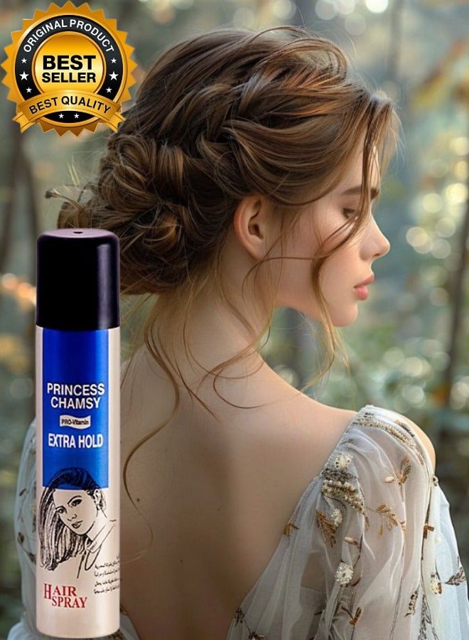 برينسس شامسي 3 قطع بخاخ اكسترا هولد للشعر 300مل - Image 2