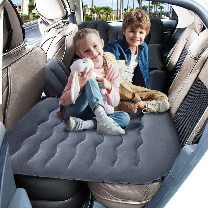 ZONETECH Car Inflatable Air Mattress Back Seat Pump Kit with 2 Air Pillows - Universal Fit for SUVs and Cars - Image 5