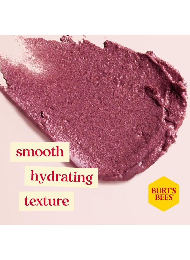 Burt's Bees 100% Natural Moisturizing Lip Shimmer, Plum, 1 Tube | 2.55g - Image 4