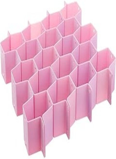 Agfa Cell Plastic Insert Organizer Set, 8 Pieces, 13x9cm - Purple 