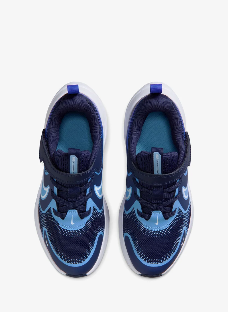 Nike MIDNIGHT NAVY/GLACIER BLUE-RACER BLUE-FOOTBALL BLUE Kids Cosmic Runner Grd Ps  | Best Price UAE