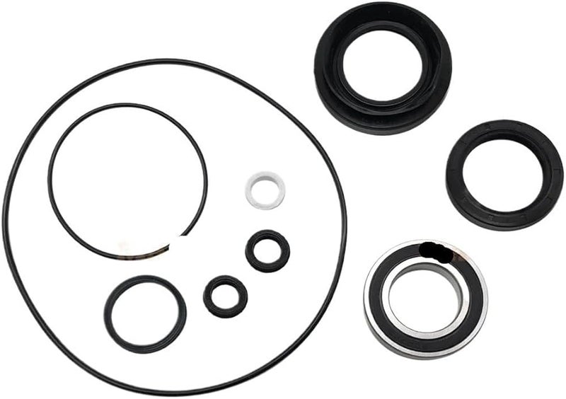 Rear Brake Drum Bearing Seals O Rings Kit Compatible with Honda TRX300 Fourtrax 300 1988 2000 - Image 1