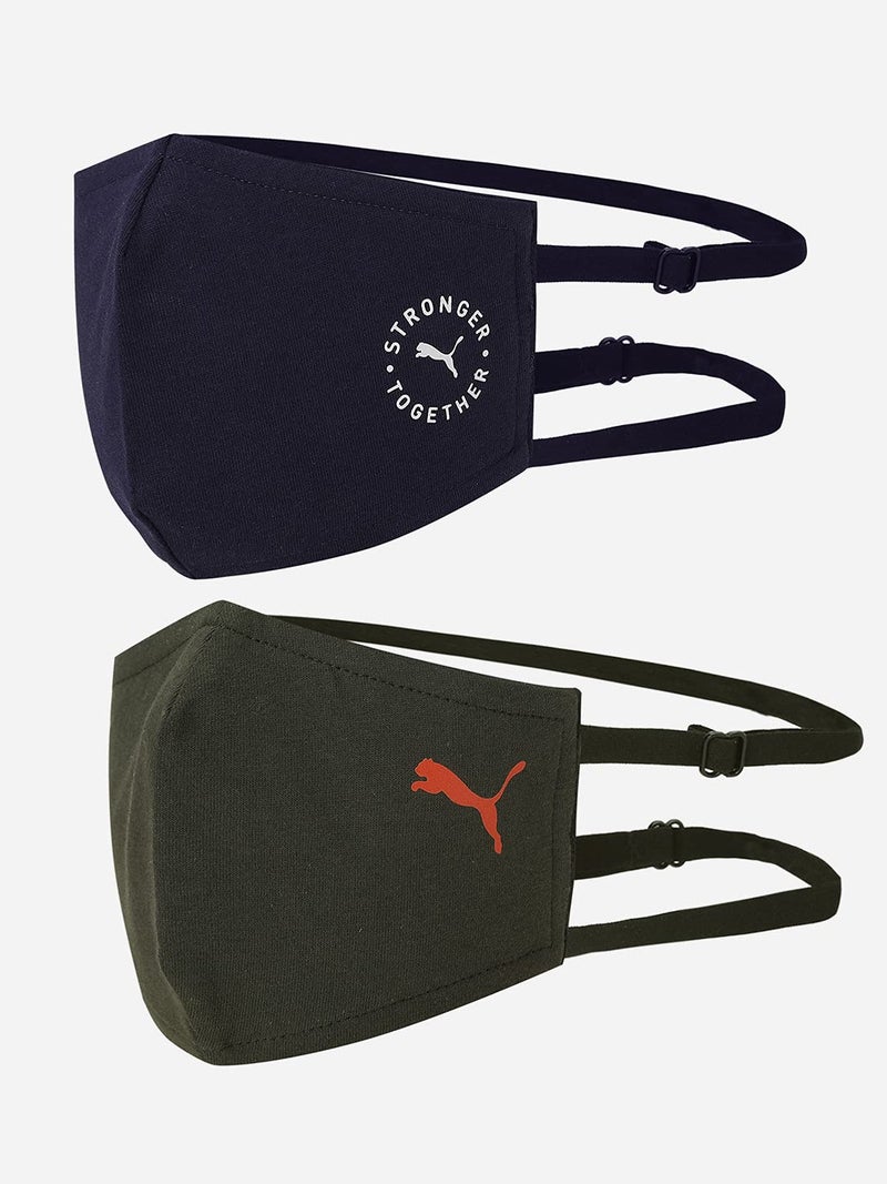 PUMA رباط رأس قماش بوليستر للجنسين (ليلة الغابة - كود بيكو)، متوسط (5420202) - Image 2