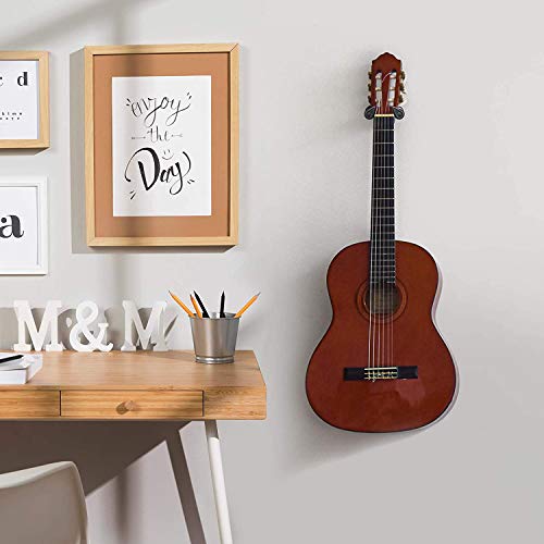 Blueberry R-502 Guitar Wall Mount Hanger, Guitar Hanger Wall Hook Holder Stand for Bass Electric Acoustic Guitar Ukulele - Image 4