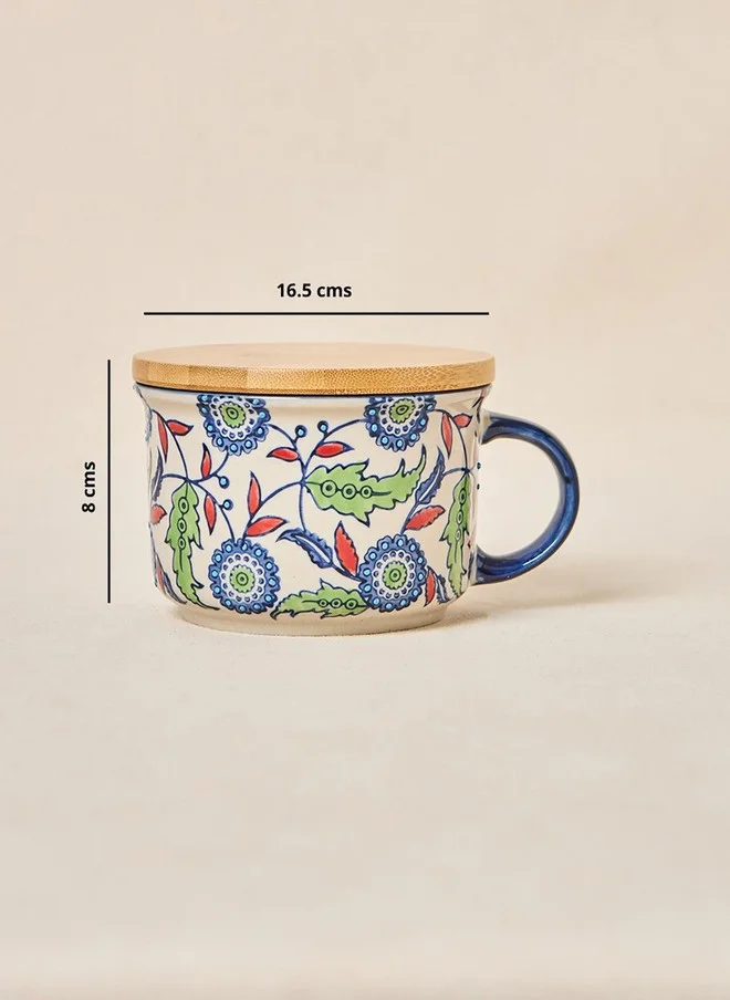 Chumbak  Jaipur Backyard Soup Mug, 650ml  | Best Price UAE