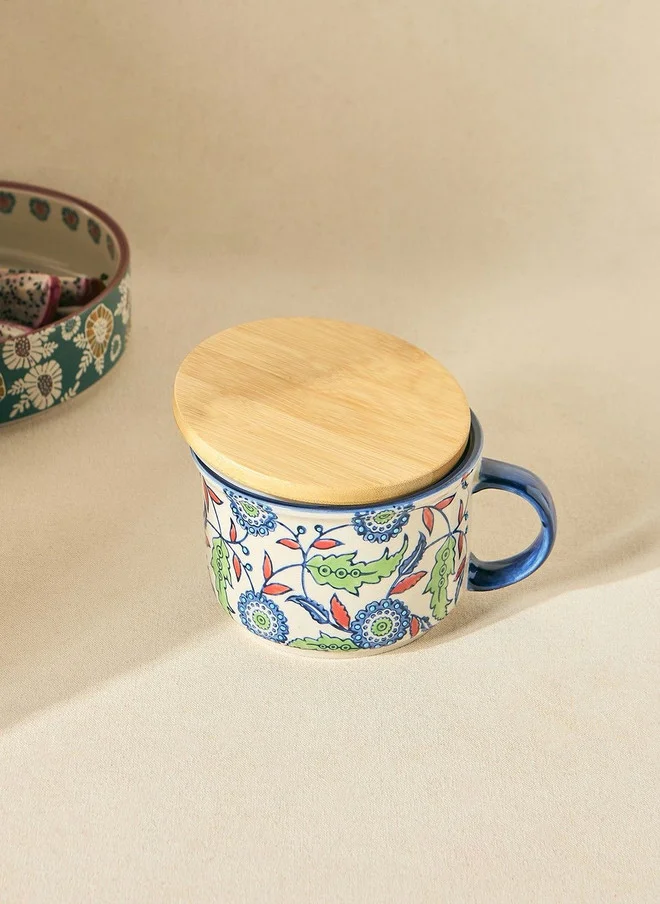 Chumbak Jaipur Backyard Soup Mug, 650ml