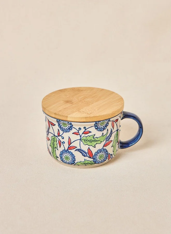 Chumbak Jaipur Backyard Soup Mug, 650ml
