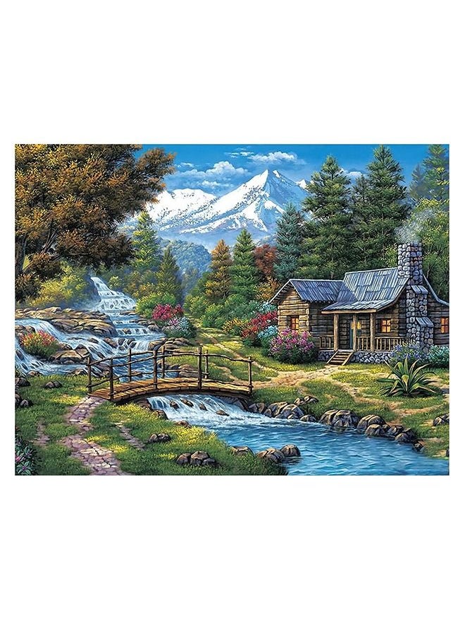 ماركة غير محددة 5D DIY الماس مجموعات الرسم للأطفال الكبار ، مشهد كامل الحفر التطريز عبر غرزة كريستال حجر الراين لوحات صور الفنون ديكور الجدار اللوحة النقاط مجموعات 16X12 في  - Image 1