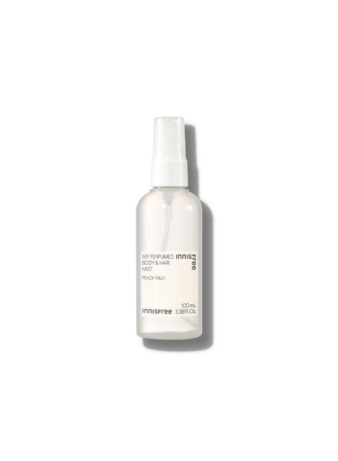 innisfree My Perfumed Body & Hair Mist Peach Fruit 100ml - Image 1