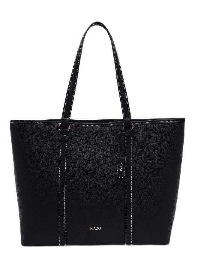 Kazo Velin Tote Bag | Black - Image 1